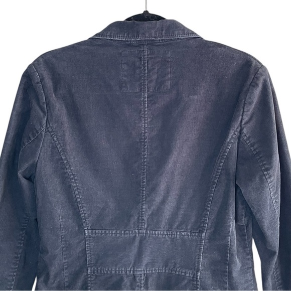VTG H&M LABEL OF GRADED GOODS Darkest Navy Corduroy 3-Button Blazer, EUR 42 - Picture 6 of 12